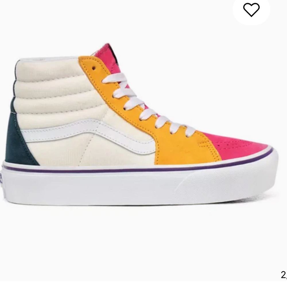 NEW Vans Mini Cord SK8-HI Platform 2.0